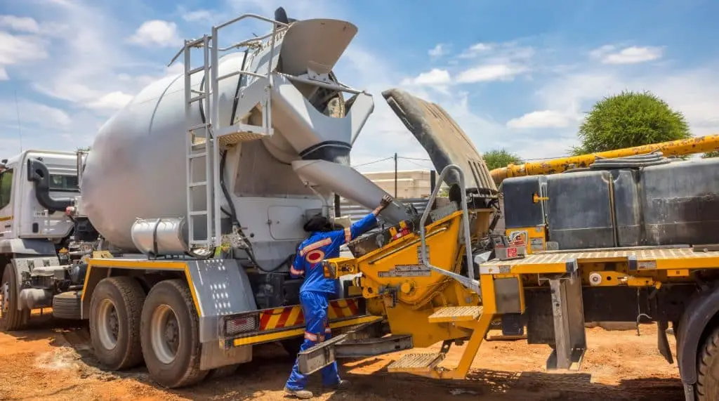 Funding for large concrete pumping truck