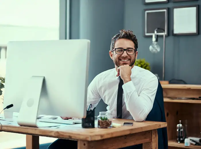 Happy Business Man