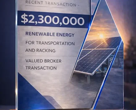 $2.3M Renewable Energy Financing: Transportation & Warehouse Infrastructure